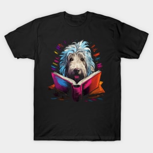 Komondor Reads Book T-Shirt